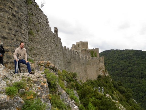 chateau de puilaurens, cathar castle